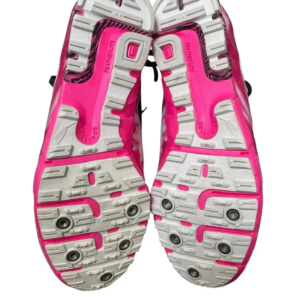 Brooks Mach 15 XC Track Spikes Womens 7.5 Knockout Pink Black Smoke Racing